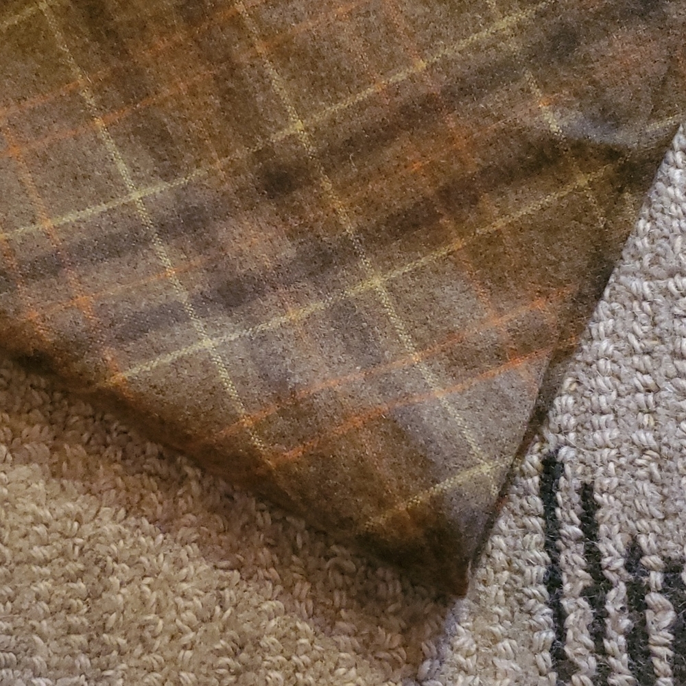 Ann Taylor Brown Plaid A-Line Skirt - Picture 2 of 12